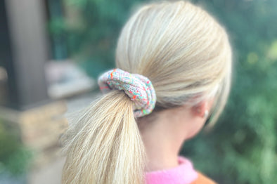 Tweed Scrunchies (12 Colors)