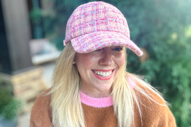 Tweed Baseball Hats (8 Colors)