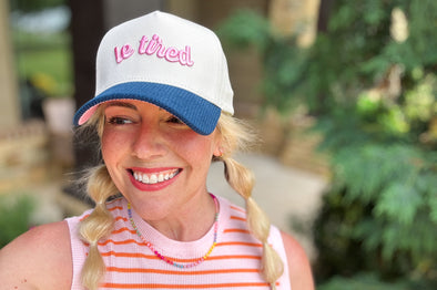 Le Tired Baseball Hat