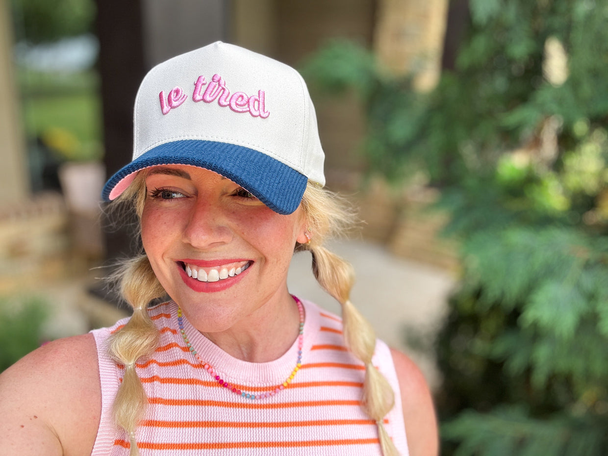 Le Tired Baseball Hat