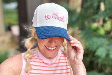 Le Tired Baseball Hat