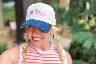 Le Tired Baseball Hat