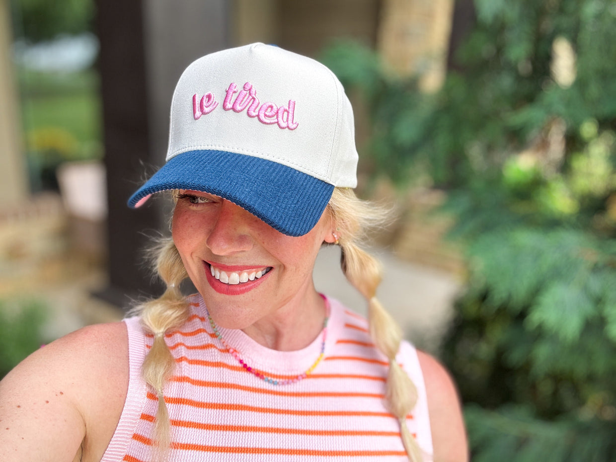 Le Tired Baseball Hat