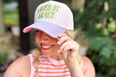 Saved By Grace Baseball Hat