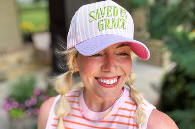 Saved By Grace Baseball Hat