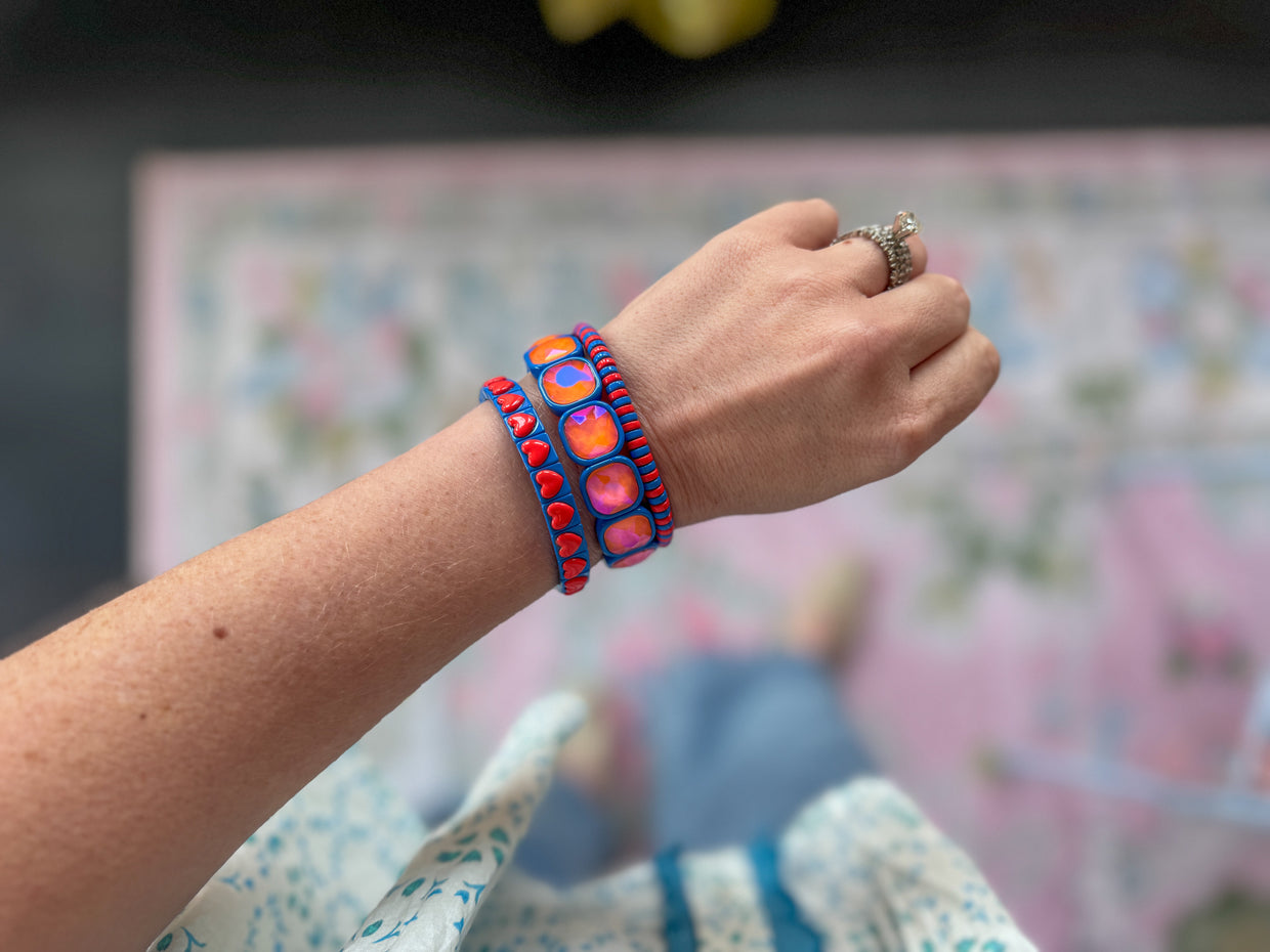 Spirit Bracelets Blue + Orange