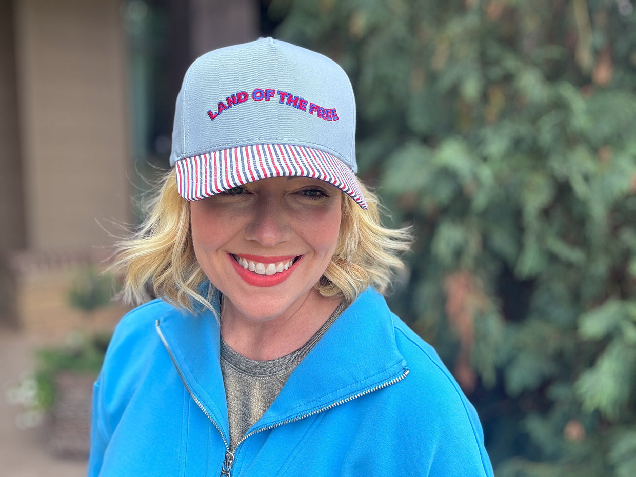 Land of the Free Baseball Hat