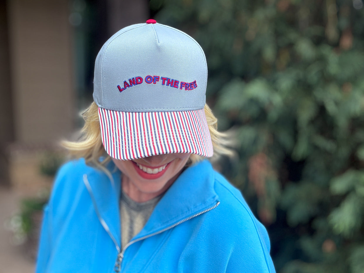 Land of the Free Baseball Hat