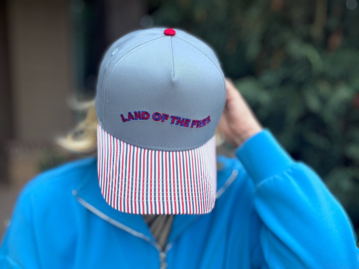 Land of the Free Baseball Hat