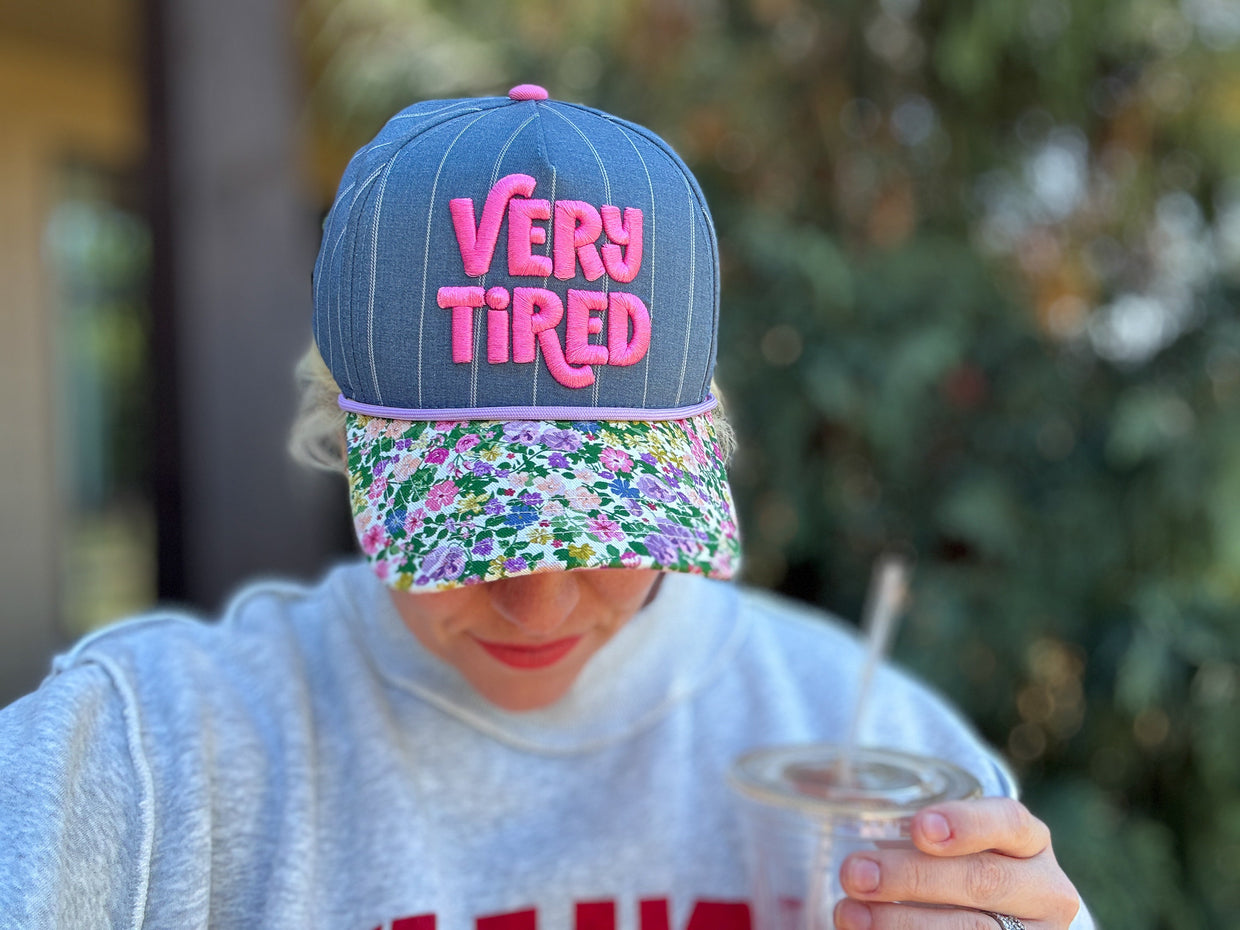 Very Tired Baseball Hat