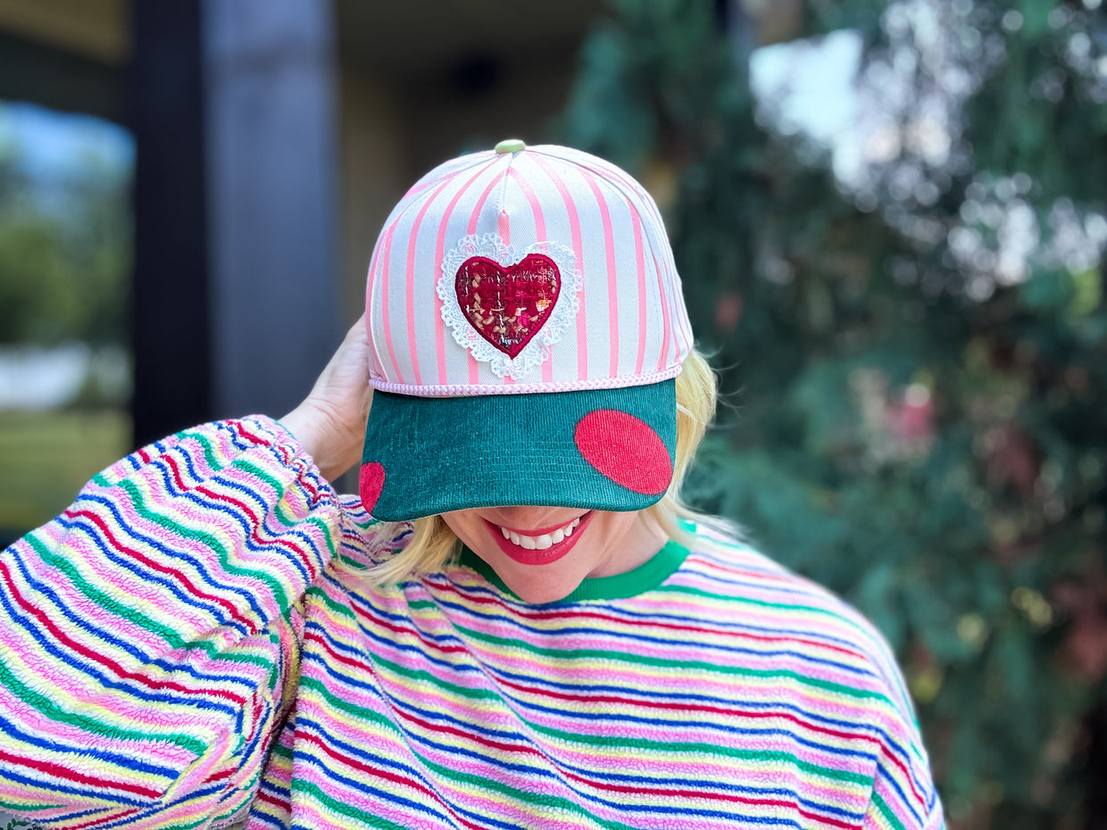 Tweed Patch Hat