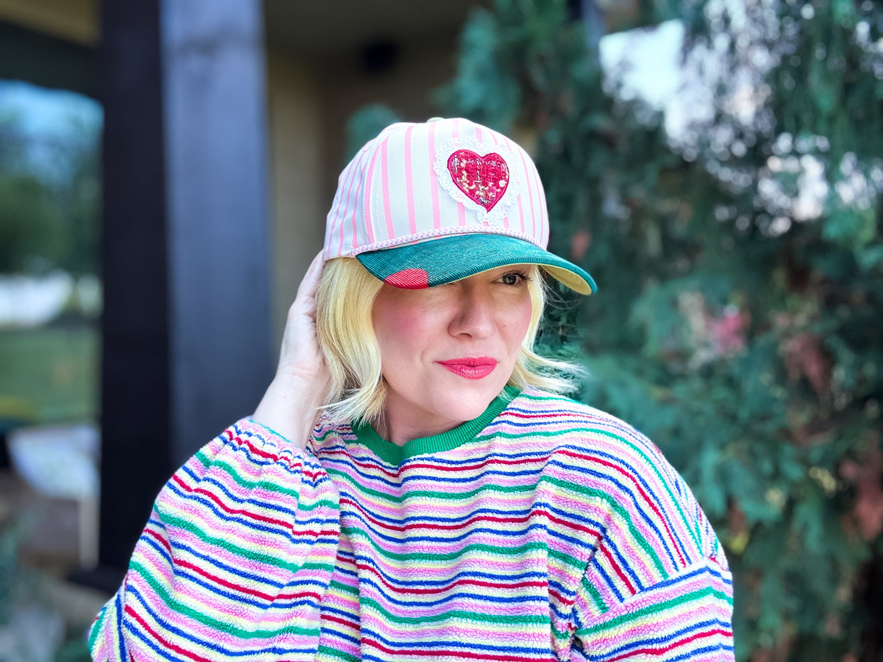 Tweed Patch Hat
