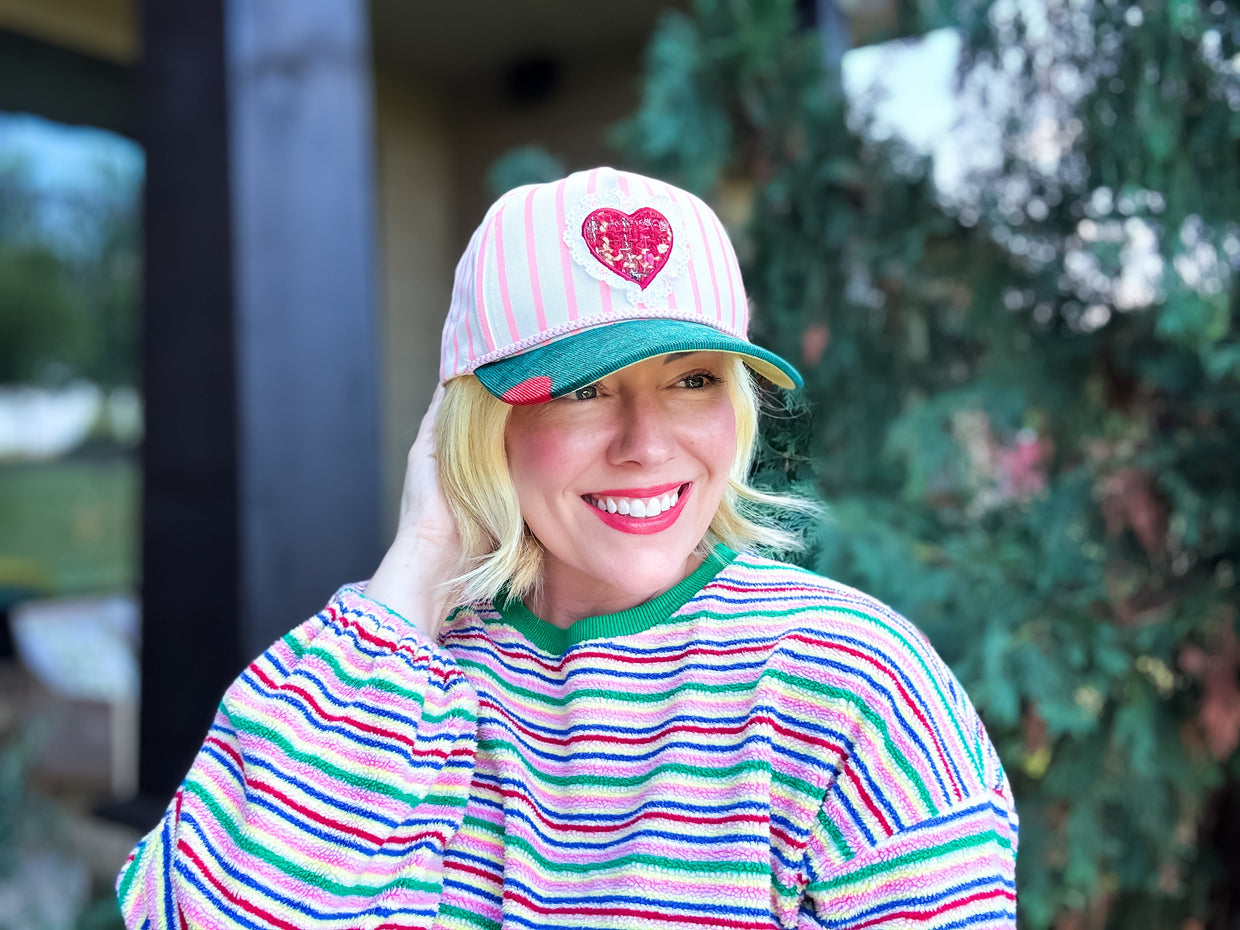 Tweed Patch Hat
