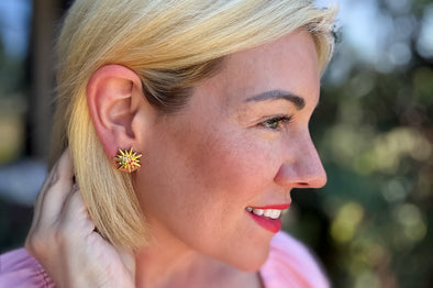 Bianca Starburst Earrings - 2 Colors
