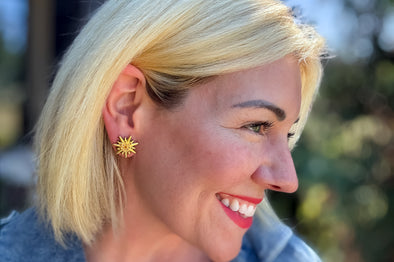Bianca Starburst Earrings - 2 Colors
