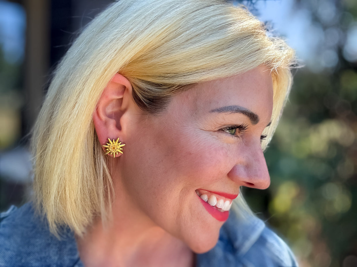 Bianca Starburst Earrings - 2 Colors