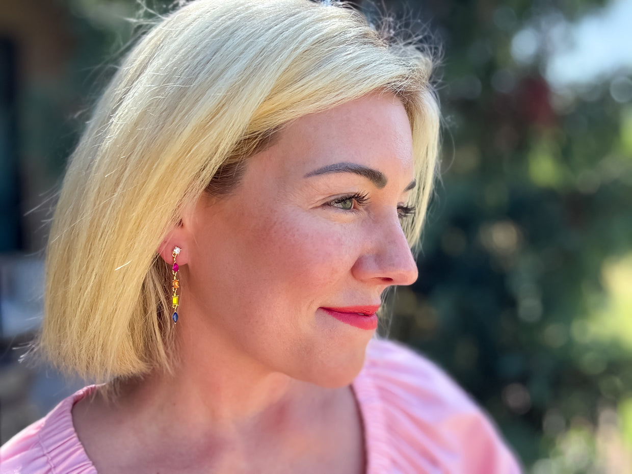 Jasmine Colorful Earrings
