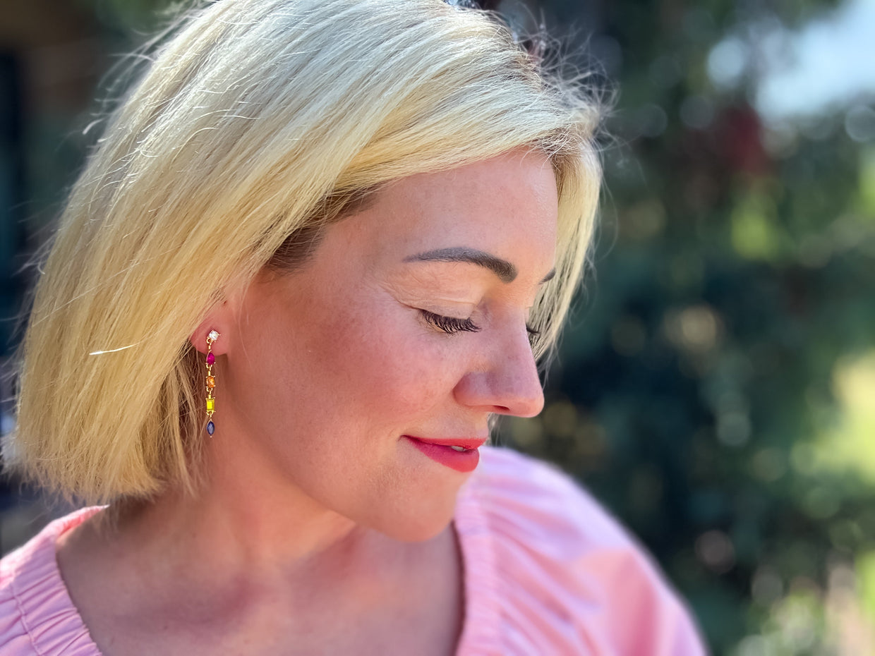 Jasmine Colorful Earrings