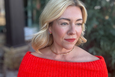 Amore Baguette Choker Necklace