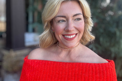 Amore Bezel Choker Necklace