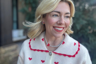 Amore Red Heart Necklace