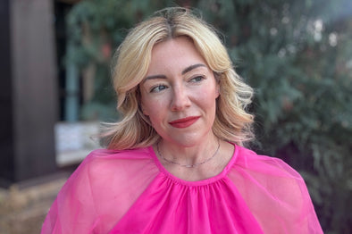 Faye Wavy Silver Necklace