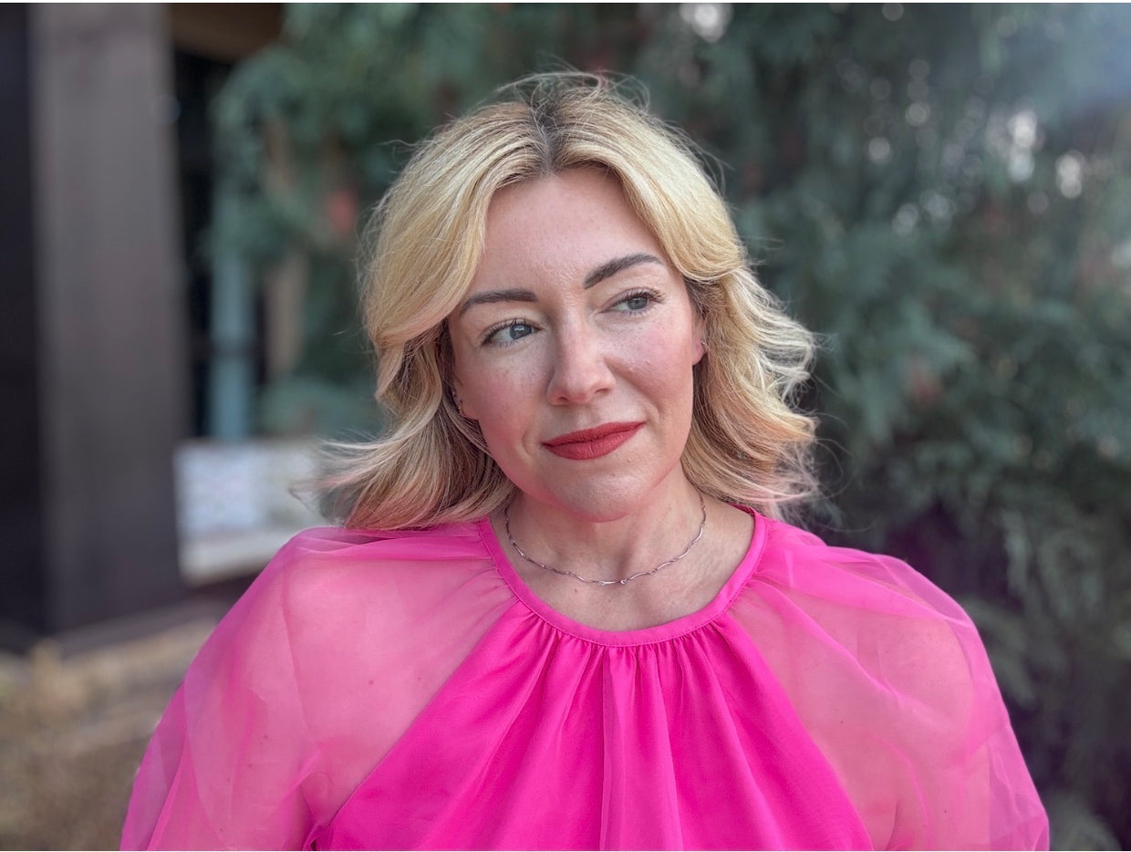 Faye Wavy Silver Necklace