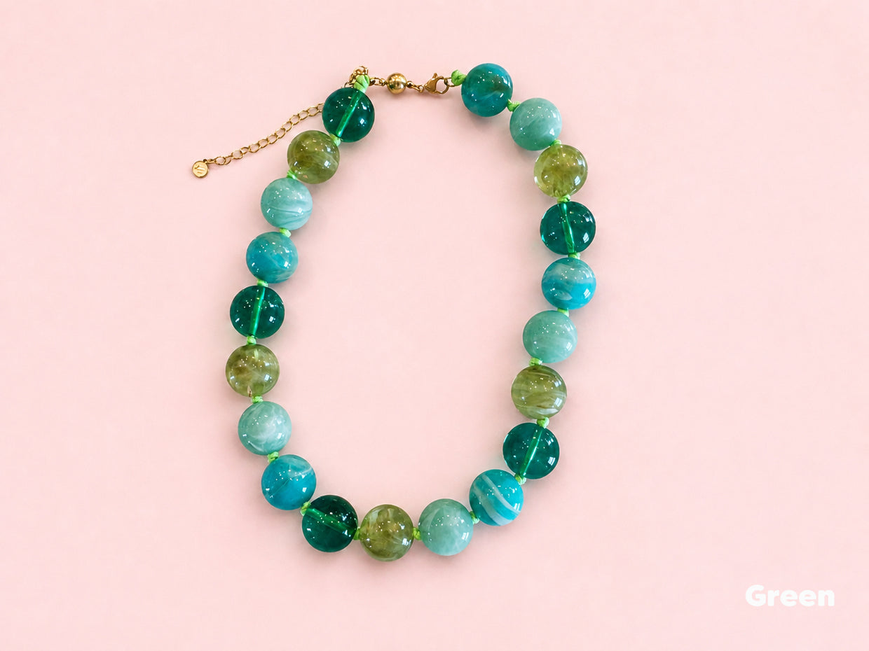Judy Beaded Necklaces - 5 Colors