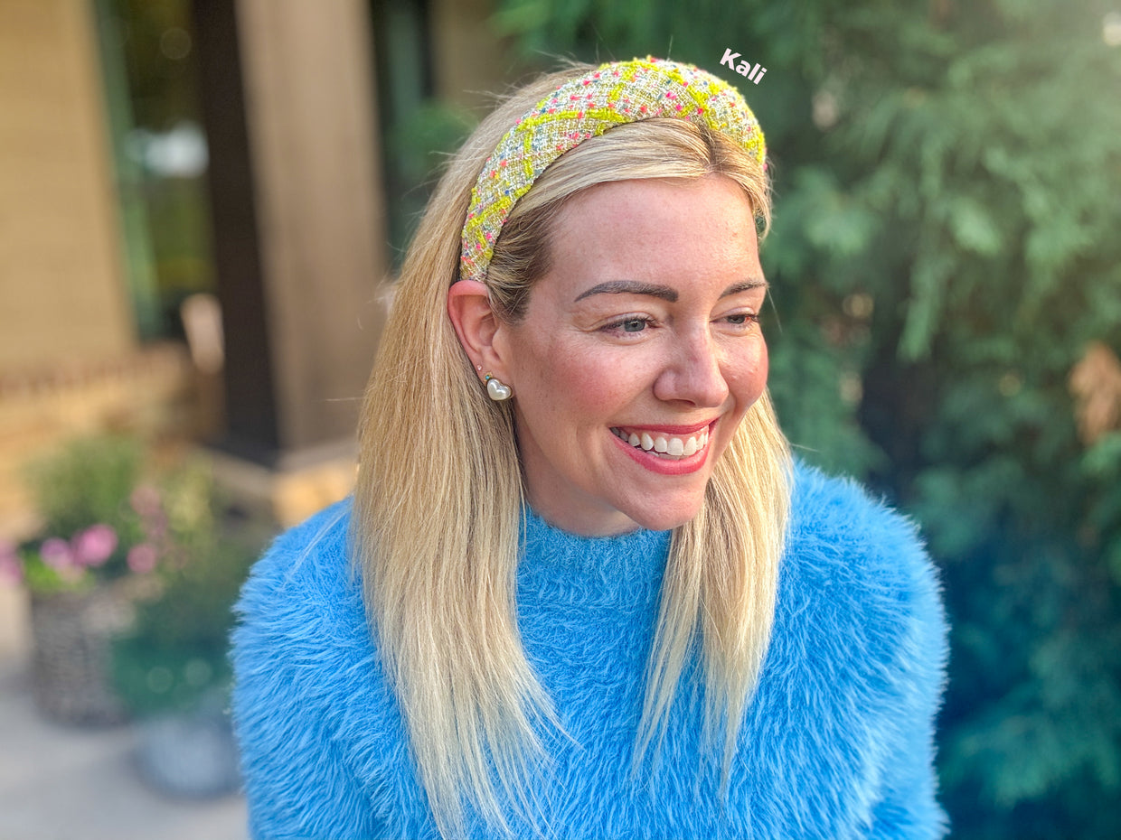 Tweed Headbands (12 Colors)