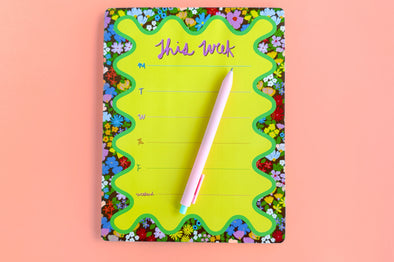 Chloe Floral Weekly Planner