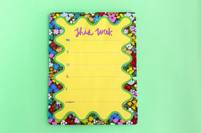 Chloe Floral Weekly Planner