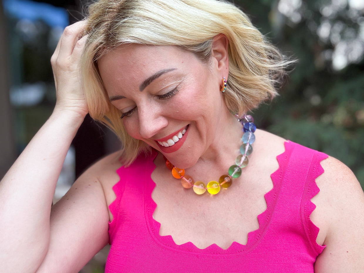 Judy Beaded Necklaces - 5 Colors