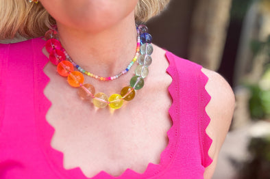 Leigh Rainbow Necklace