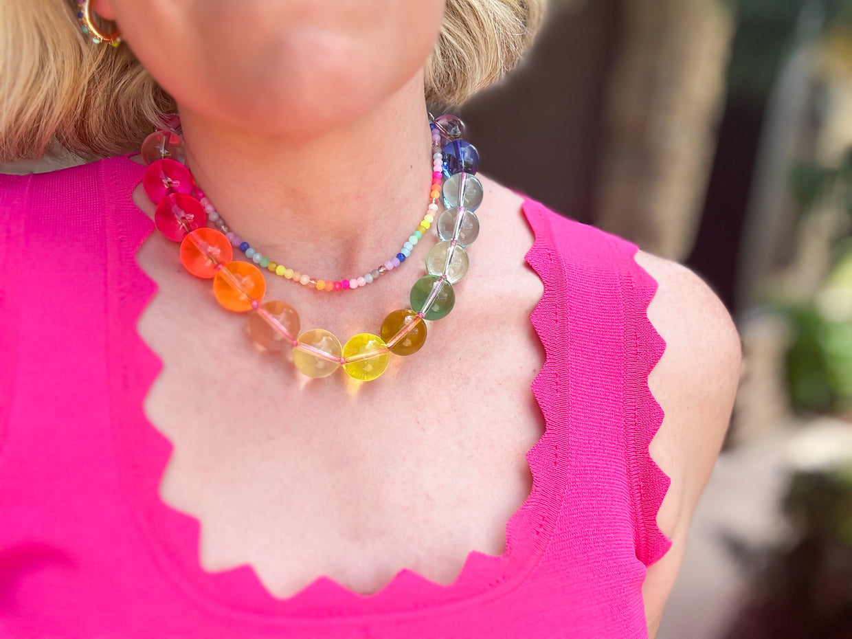 Leigh Rainbow Necklace