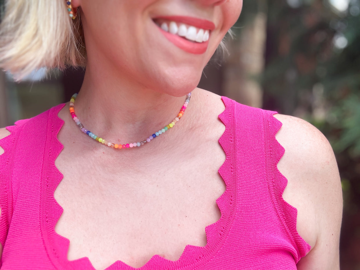 Leigh Rainbow Necklace