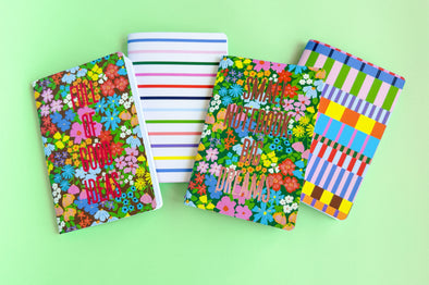 Chloe Floral Mini Notebook Set