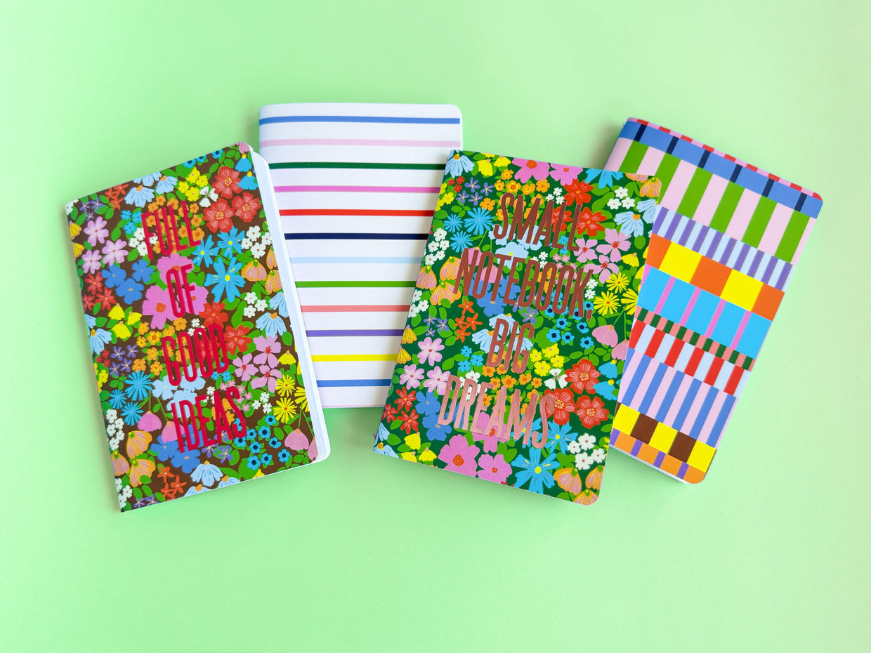 Chloe Floral Mini Notebook Set