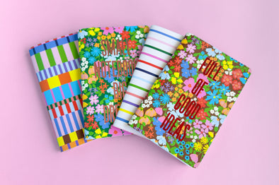 Chloe Floral Mini Notebook Set
