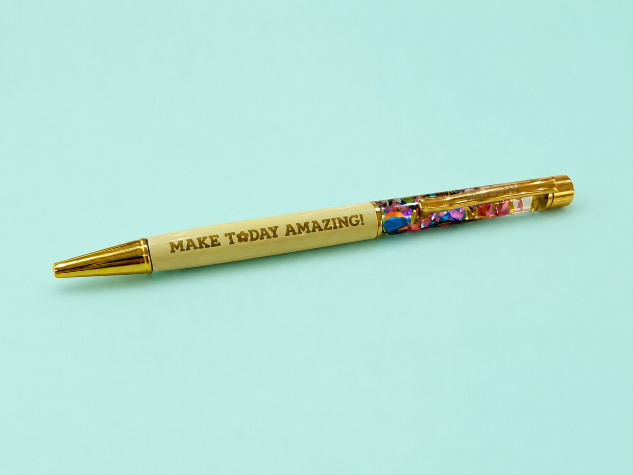 Make Today Amazing Confetti Pen