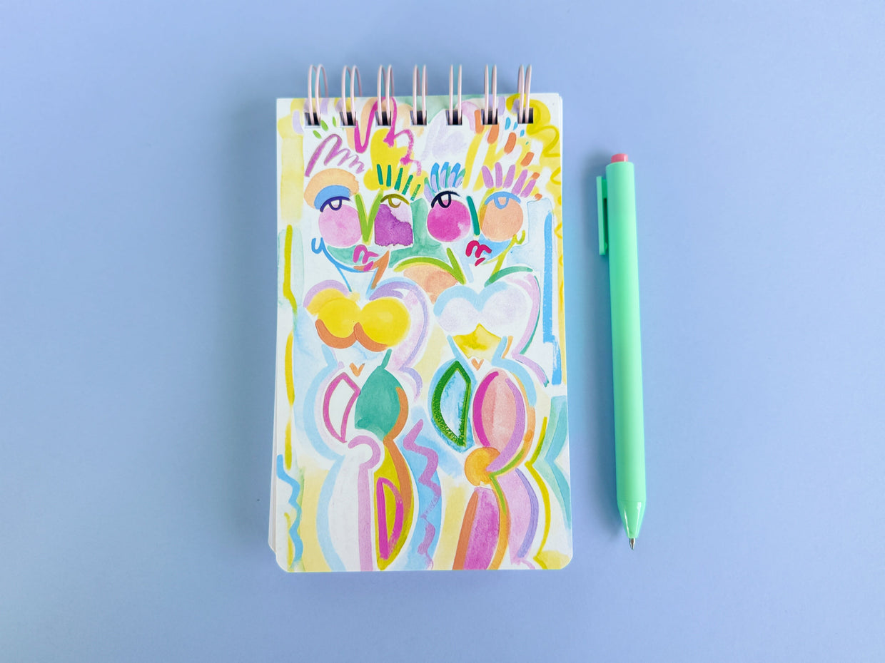 SJA x TED Spiral Top Notebook