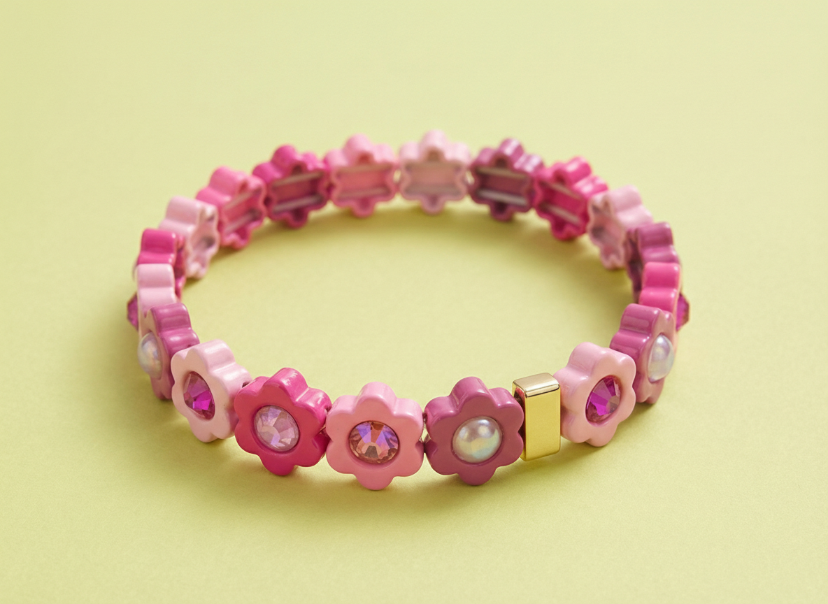 Daisy Pinks Bracelet