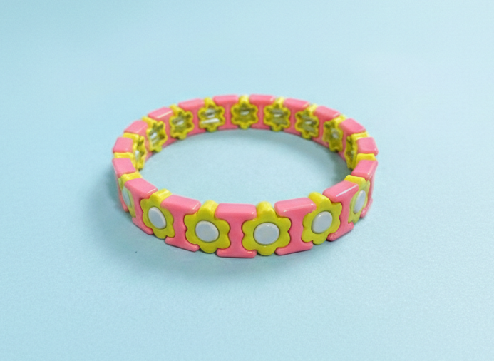 Florence Pink + Yellow Bracelet