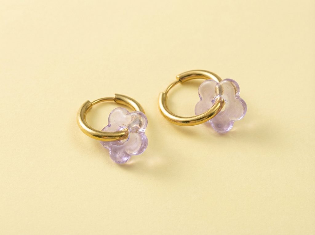 Francis Lilac Flower Huggies