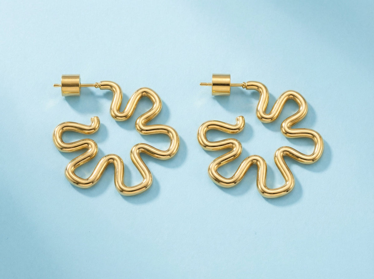 Sienna Hoop Earrings