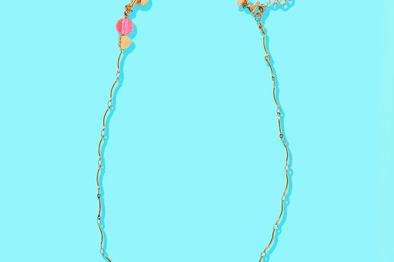 Faye Wavy Gold Necklace