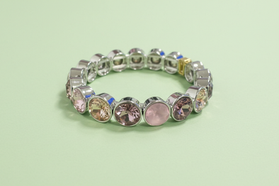 Wren Silver Circles Bracelet