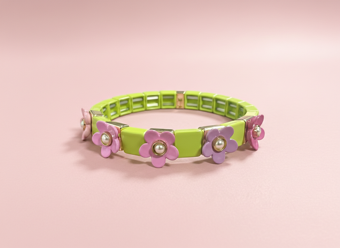 Poppy Green Bracelet