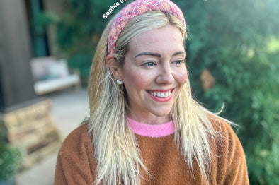 Tweed Headbands (12 Colors)