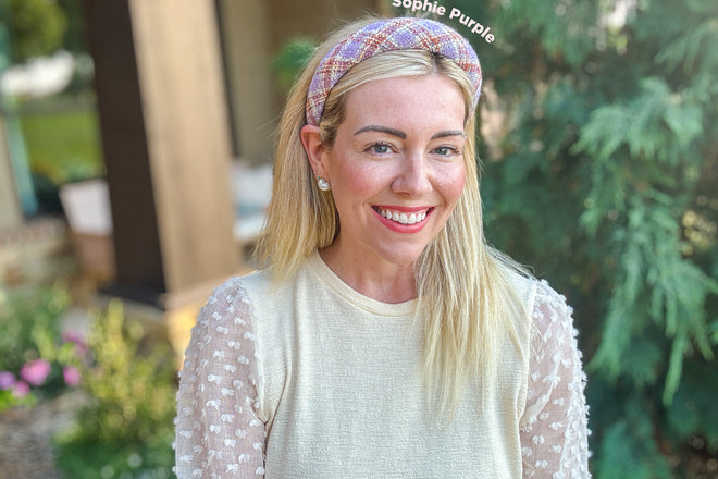 Tweed Headbands (12 Colors)