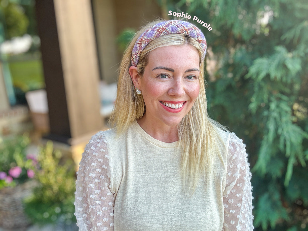 Tweed Headbands (12 Colors)